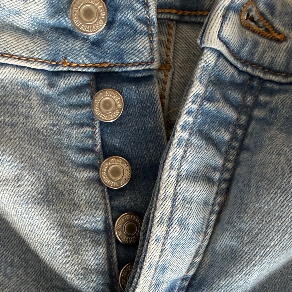 Old Navy Light Blue High-Rise Jeans